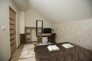 Postel nebo postele na pokoji v ubytování Premiera cottage