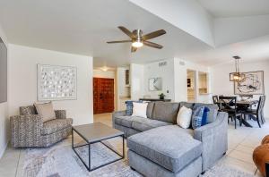 a living room with a couch and chairs and a table at 92nd 1104 Scttsdale townhouse in Scottsdale