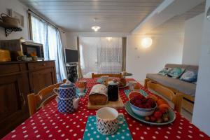 TV a/nebo společenská místnost v ubytování Appartement