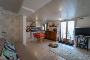 Kuchyň nebo kuchyňský kout v ubytování Appartement