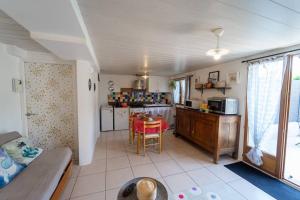 Kuchyň nebo kuchyňský kout v ubytování Appartement