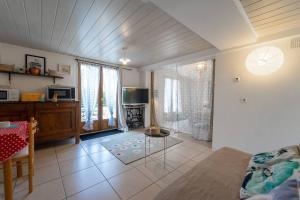 TV a/nebo společenská místnost v ubytování Appartement