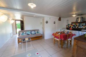 Posezení v ubytování Appartement