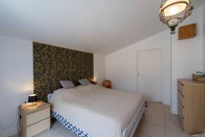 Postel nebo postele na pokoji v ubytování Appartement