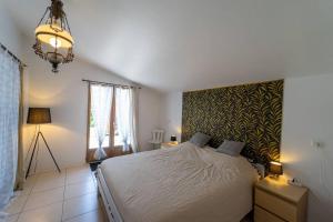 Postel nebo postele na pokoji v ubytování Appartement