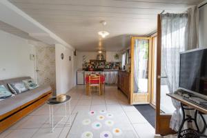 TV a/nebo společenská místnost v ubytování Appartement