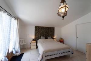 Postel nebo postele na pokoji v ubytování Appartement