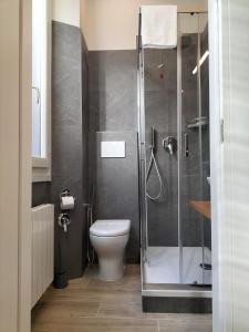 Koupelna v ubytování Hotel Camilla Guelfa
