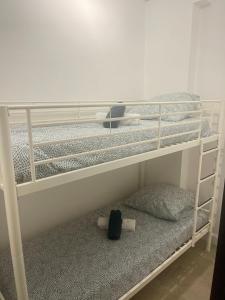 Postel nebo postele na pokoji v ubytování mare noi