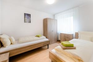 Postel nebo postele na pokoji v ubytování Hotel zur Post e.K.