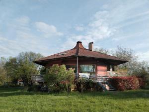 Zahrada ubytování Le Grand Nid - Gîte La Maison Alvéole
