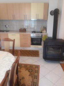 Η κουζίνα ή μικρή κουζίνα στο Apartman Lana