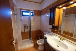 Koupelna v ubytování REALE - Art Luxury Villa
