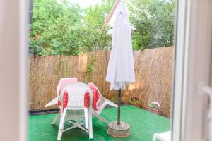 Κήπος έξω από το Villa Milovanovic