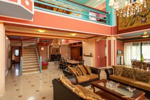 Posezení v ubytování REALE - Art Luxury Villa