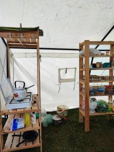 Narivoodi või narivoodid majutusasutuse Highland Hostel toas