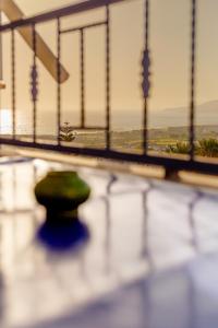 a view of the ocean from the top of a building at The Rina Hostel in Agadir