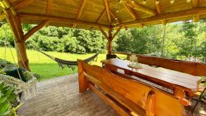 Taman di luar Agroturystyka Jelenia
