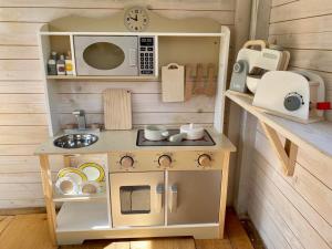 Dapur atau dapur kecil di Agroturystyka Jelenia
