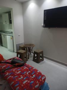 TV a/nebo společenská místnost v ubytování Scandic Resort Hurghada