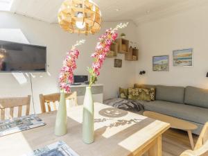 TV a/nebo společenská místnost v ubytování Holiday home Vejers Strand XXI