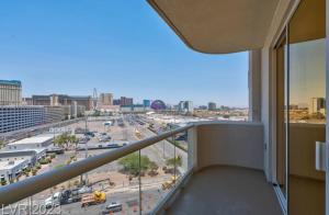 Nespecifikovaný výhled na destinaci Las Vegas nebo výhled na město při pohledu z aparthotelu