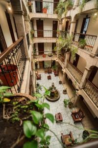 Balkón nebo terasa v ubytování Hotel Don Quijote Plaza - Guadalajara Centro Historico