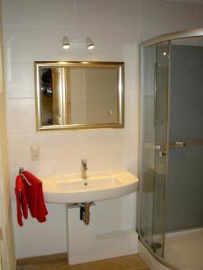 Koupelna v ubytování Ferienwohnung Makowitschka