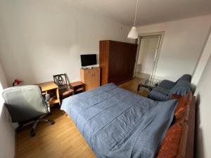 Postel nebo postele na pokoji v ubytování Rijeka view