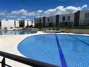 Bazén v ubytování Bellísima casa para descansar nebo v jeho okolí