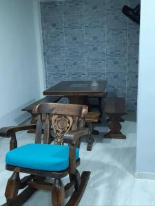 Posezení v ubytování Bellísima casa para descansar