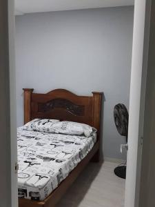 Postel nebo postele na pokoji v ubytování Bellísima casa para descansar