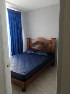 Postel nebo postele na pokoji v ubytování Bellísima casa para descansar