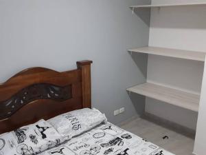 Postel nebo postele na pokoji v ubytování Bellísima casa para descansar