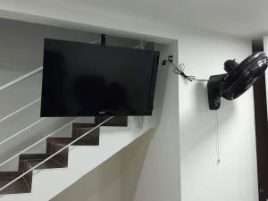 TV a/nebo společenská místnost v ubytování Bellísima casa para descansar