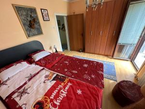 Postel nebo postele na pokoji v ubytování Etno kuća Trifunović