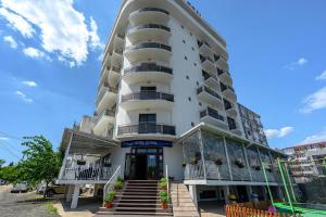 Bygningen som hotellet ligger i