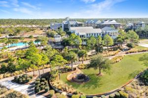 an aerial view of a resort with a park at Beach Haven at WindMark by Pristine Properties Vacation Rentals in Highland View