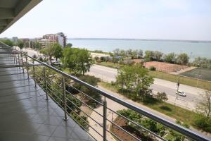 Un balcon sau o terasă la Hotel Comandor