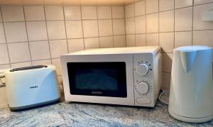 Kuchyň nebo kuchyňský kout v ubytování Negrelli Appartement