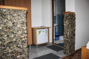 Vonios kambarys apgyvendinimo įstaigoje Patakmenti Panzió Spa