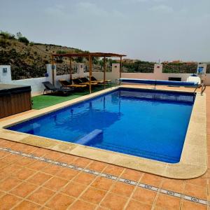 Bazén v ubytování Con vistas Oria nebo v jeho okolí