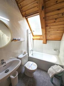 Kúpeľňa v ubytovaní Hotel Anglada