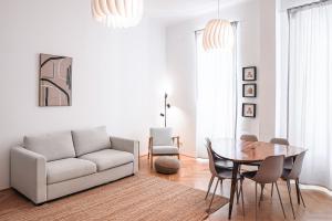 Posezení v ubytování HeyMi Apartments Zentagasse