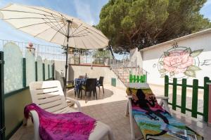 A balcony or terrace at Villetta Grazia