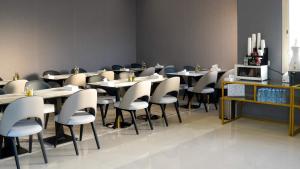 Restoran atau tempat lain untuk makan di سماية للشقق الفندقية