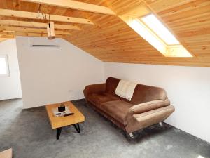 Posezení v ubytování Aqualux apartments