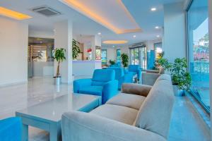 Posezení v ubytování Palmea Hotel