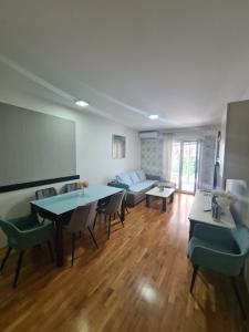 Posteľ alebo postele v izbe v ubytovaní Apartment Diana Split Znjan