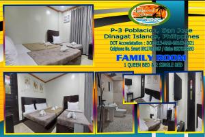 Postel nebo postele na pokoji v ubytování ISLAND VIEW SUITES
